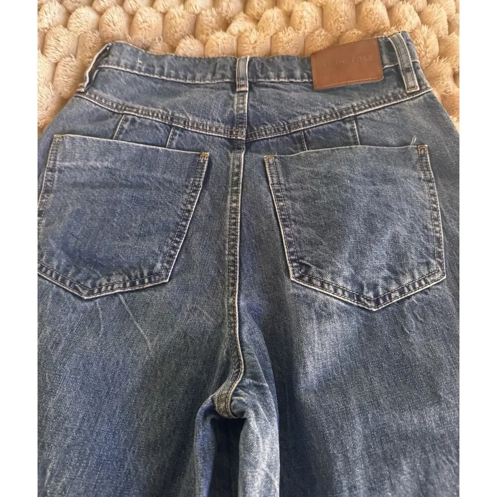 FREE PEOPLE We The Free Libre Wide-Leg Jeans Women's Size 27